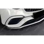 Front Splitter in Gloss Black For Mercedes GLC X253 Standard Pre Facelift 2016-2019 - Front Splitter
