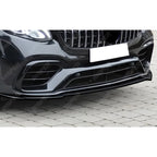 Front Splitter in Gloss Black For Mercedes GLC X253 Standard Pre Facelift 2016-2019 - Front Splitter