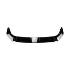VOLKSWAGEN GOLF MK8 2020-2023 STANDARD (STYLE/LIFE) FRONT SPLITTER IN GLOSS BLACK Front Splitter