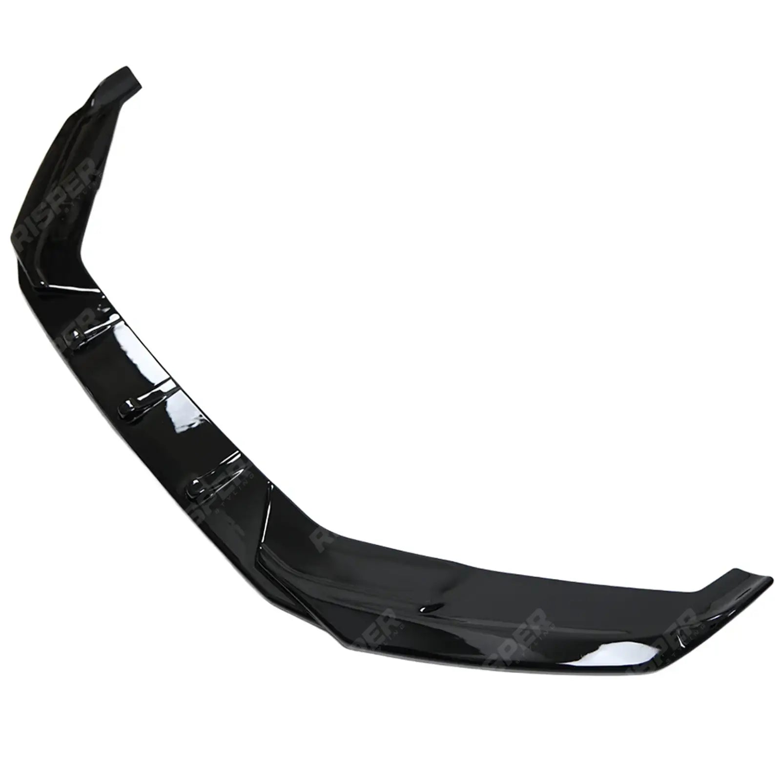 Front Splitter in Gloss Black For Volkswagen Sirocco R 2014-2017 - Front Splitter