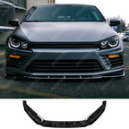 Front Splitter in Gloss Black For Volkswagen Sirocco R 2014-2017 - Front Splitter