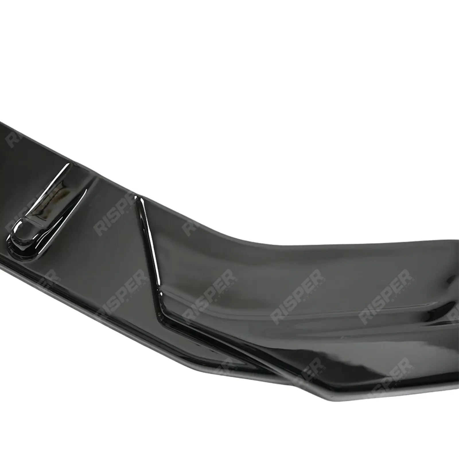 Front Splitter in Gloss Black For Volkswagen Sirocco R 2014-2017 - Front Splitter