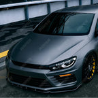Front Splitter in Gloss Black For Volkswagen Sirocco R 2014-2017 - Front Splitter