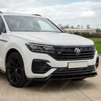 Front Splitter In Gloss Black For Volkswagen Touareg MK3 Pre Facelift R Line 2018-2023 - Front Splitter