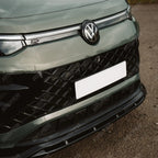 VW Tayron R-Line MK1 2025 On Front Splitter In Gloss Black - Front Splitter