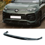 VW Tayron R-Line MK1 2025 On Front Splitter In Gloss Black - Front Splitter