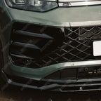 VW Tayron R-Line MK1 2025 On Front Splitter In Gloss Black - Front Splitter