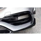 Front Splitter Kit in Gloss Black For Mercedes a Class W176 Facelift AMG LINE 2016-2018 - Front Splitter