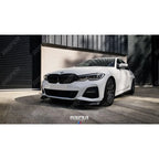 BMW 3 Series M Sport G20/G21 2018 - 2021 (pre - lci) Front Splitter Lip Gloss Black