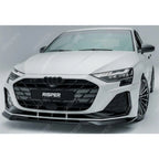 Audi A3 S Line S3 8Y Saloon / Sportback 2024+ - Front Splitter Lip In Gloss Black Front Splitter