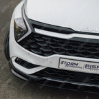 Front Splitter Lip In Gloss Black For Kia Sportage MK5 GT Line 2021-2025 - Front Splitter