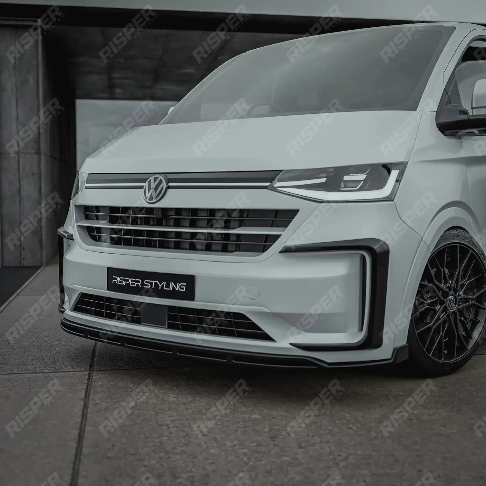 Volkswagen Transporter T7 SWB 2025 on V1 Premium Aero Kit In Gloss Black