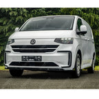 Volkswagen Transporter T7 2025 on Front Splitter Lip In Gloss Black Front Splitter