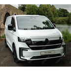 Volkswagen Transporter T7 2025 on Front Splitter Lip In Gloss Black Front Splitter