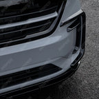 Volkswagen Transporter T7 2025 on Front Splitter Lip In Gloss Black Front Splitter