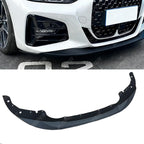 Front Splitter Lip in Matt Black For BMW 4 Series G22/G26 M-performance 2020 on - Front Splitter