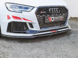 FRONT SPLITTER V.2 AUDI RS3 8V FACELIFT SPORTBACK (2017 - 2020)