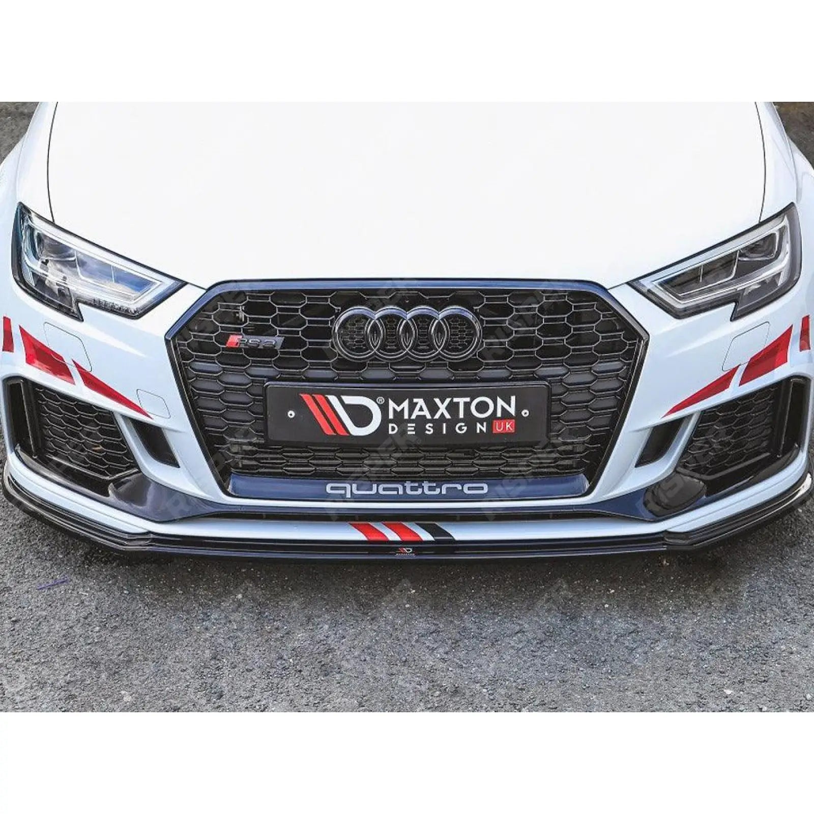 FRONT SPLITTER V.2 AUDI RS3 8V FACELIFT SPORTBACK (2017 - 2020)