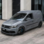 Volkswagen Caddy 2015-2020 Front Splitter Version 2 in Gloss Black - Front Splitter