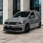 Volkswagen Caddy 2015-2020 Front Splitter Version 2 in Gloss Black - Front Splitter