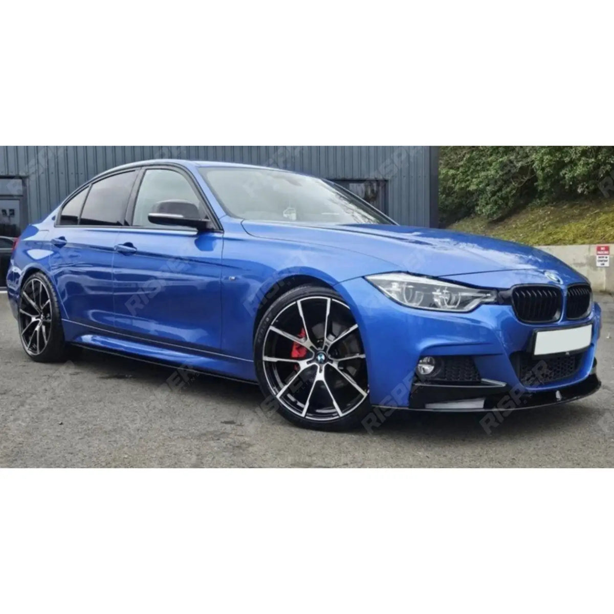 BMW 3 Series F30 M Sport 2012-2018 Gloss Black Full Aero Body Kit - Diffuser 0___0 Aero Kit