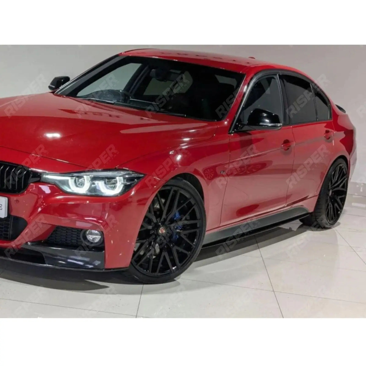 BMW 3 Series F30 M Sport 2012-2018 Gloss Black Full Aero Body Kit - Diffuser 00___ Aero Kit