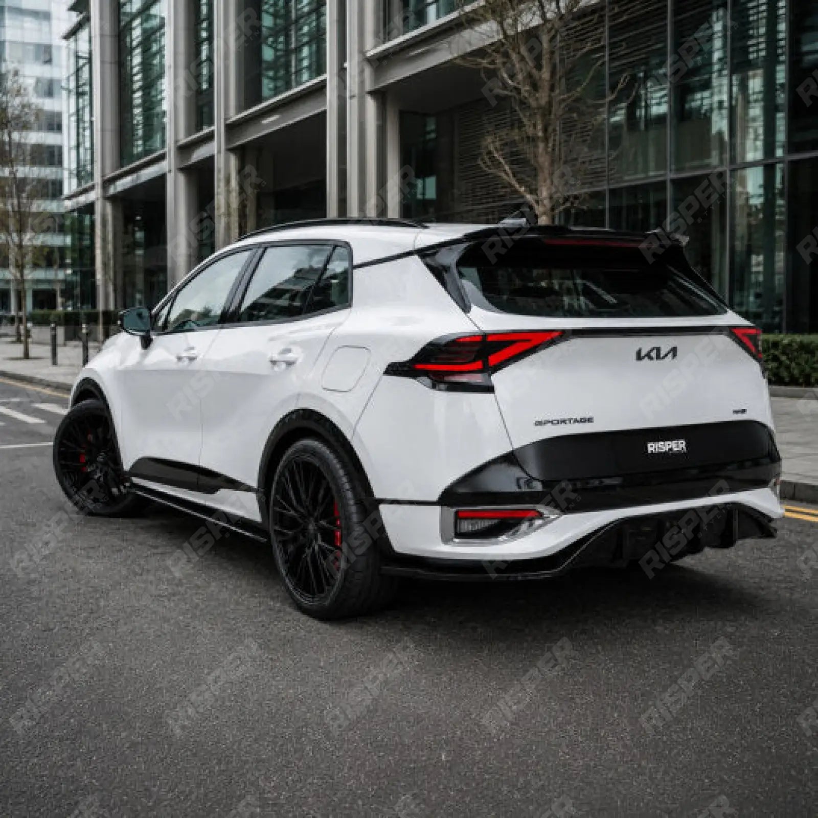 Full Aero Body Kit In Gloss Black For Kia Sportage MK5 GT Line 2021-2025 - Aero Kit