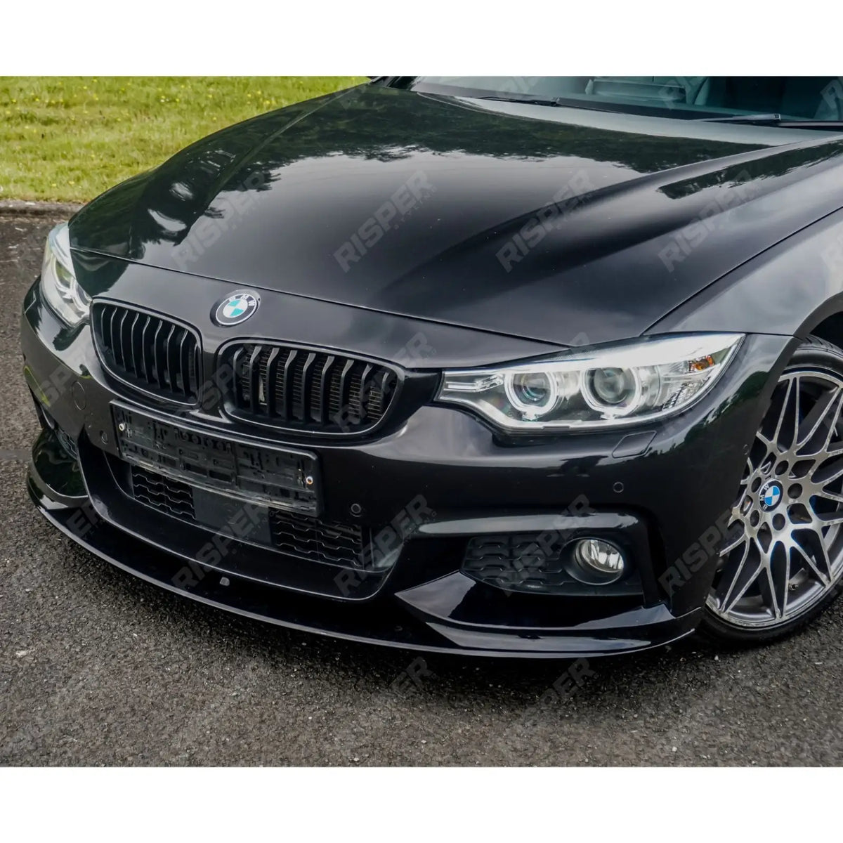 BMW 4 Series F32 M Sport 2014-2020 Gloss Black Full Aero Body Lip Kit - Diffuser 00___ Aero Kit