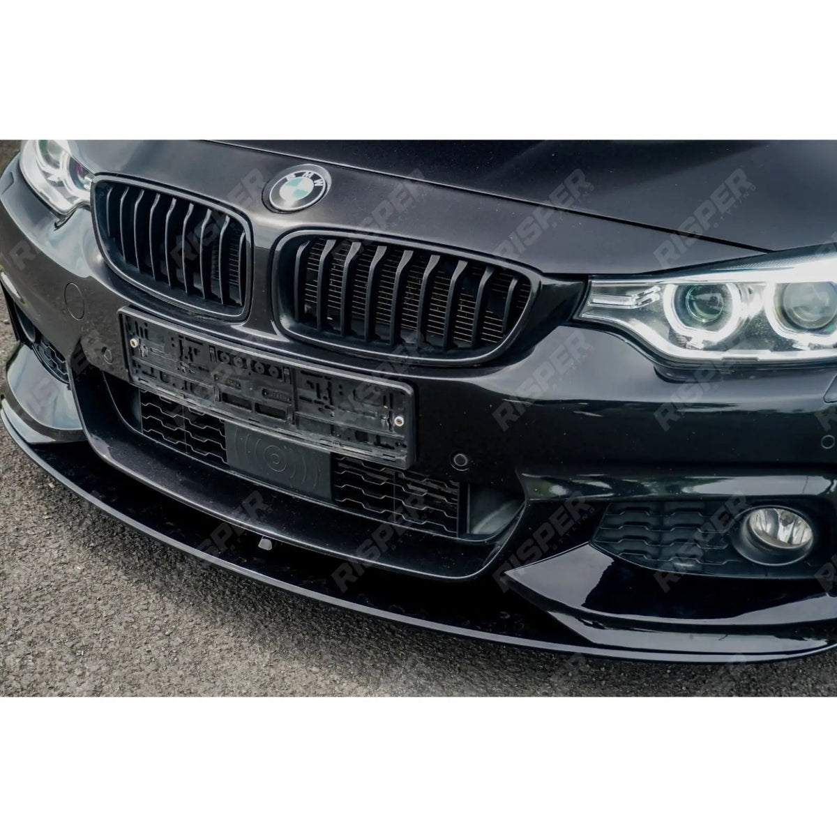 BMW 4 Series F32 M Sport 2014-2020 Gloss Black Full Aero Body Lip Kit - Diffuser 00___ Aero Kit