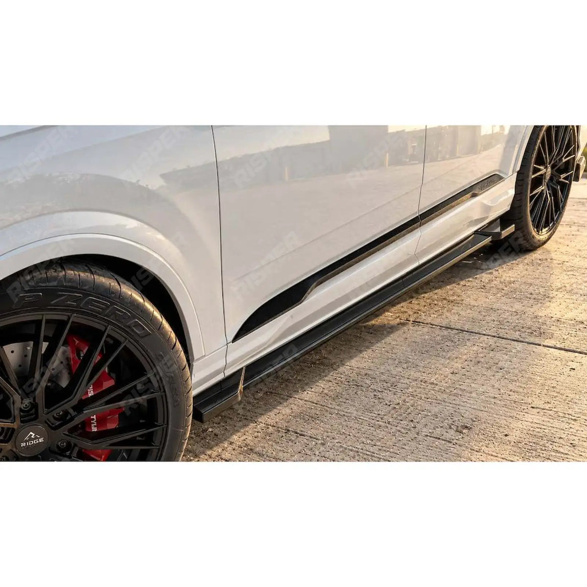 Full Aero Kit in Gloss Black For Audi Q7 S LINE 4m 2019+ - Aero Kit