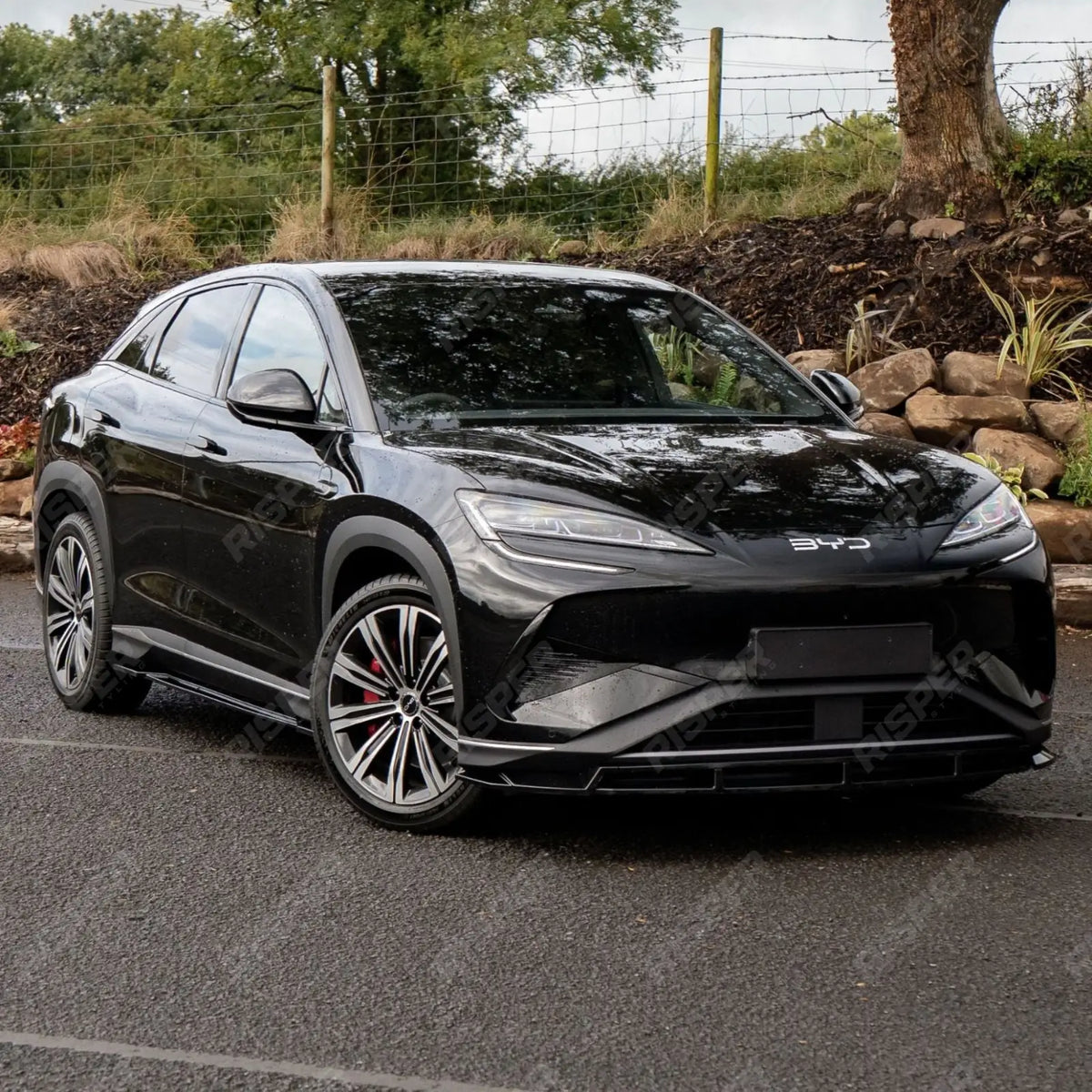 Full Aero Kit In Gloss Black For BYD Sealion 7 2024 On - Body Kit