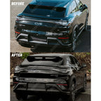 Full Aero Kit In Gloss Black For BYD Sealion 7 2024 On - Body Kit