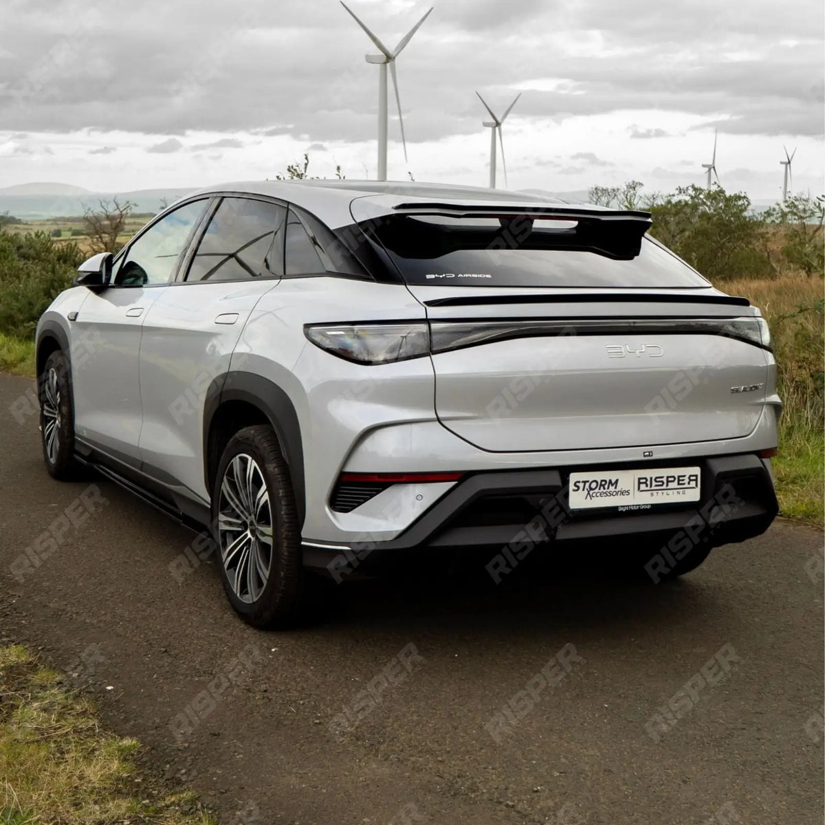 Full Aero Kit In Gloss Black For BYD Sealion 7 2024 On - Body Kit