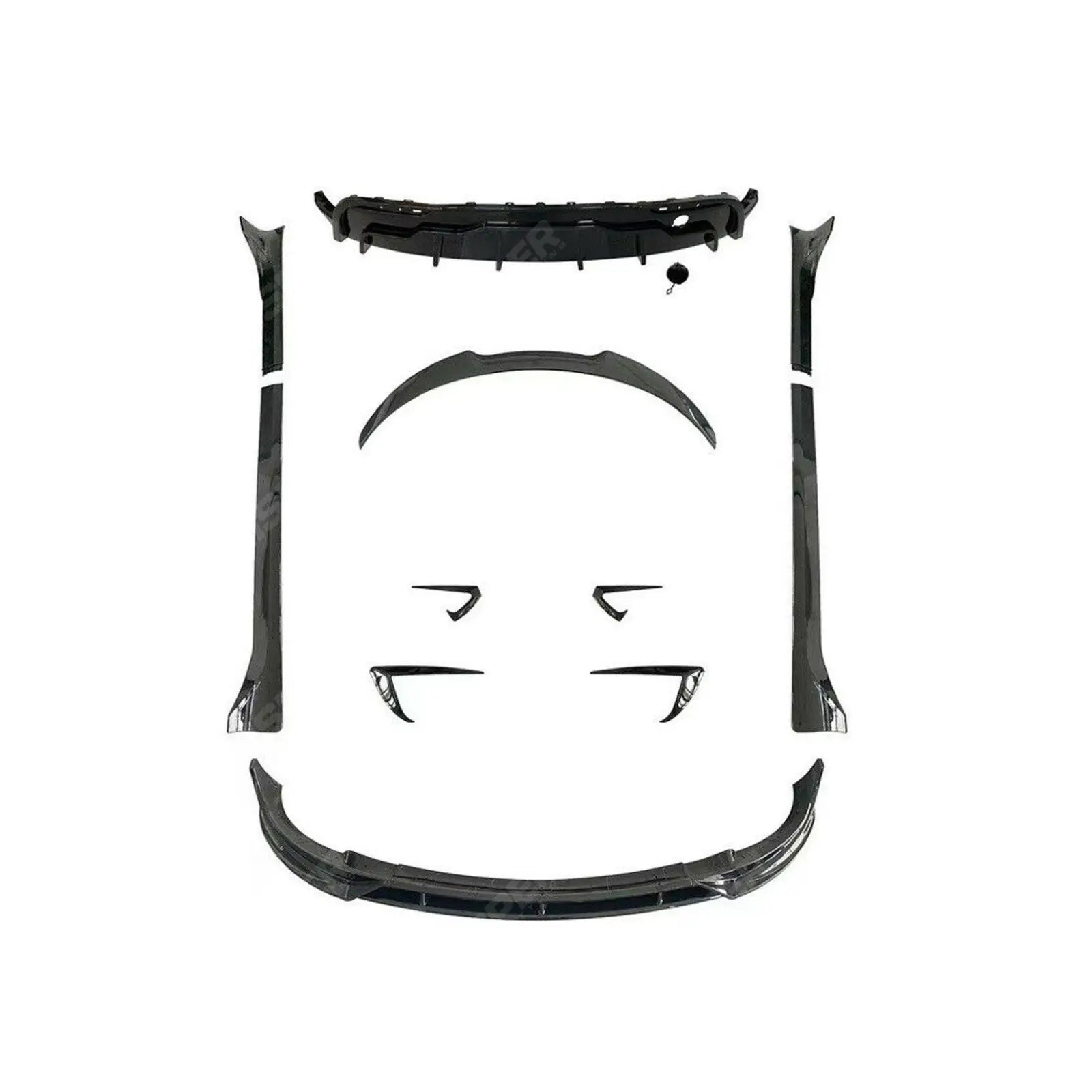 Full Aero Kit In Gloss Black For Tesla Model Y 2020+ Secondary image