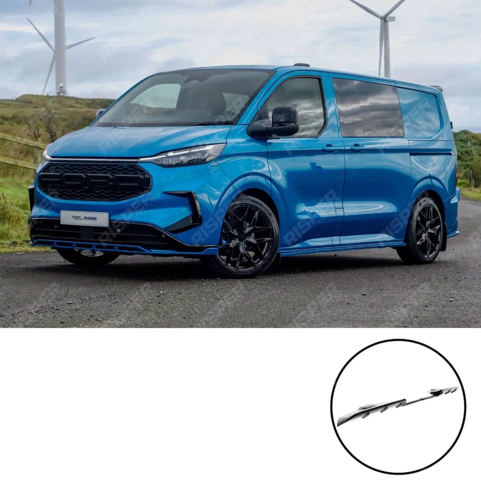 Ford Transit Custom 2024 On SWB Full Aero Kit V1 Colour Coded Aero Kit Main image