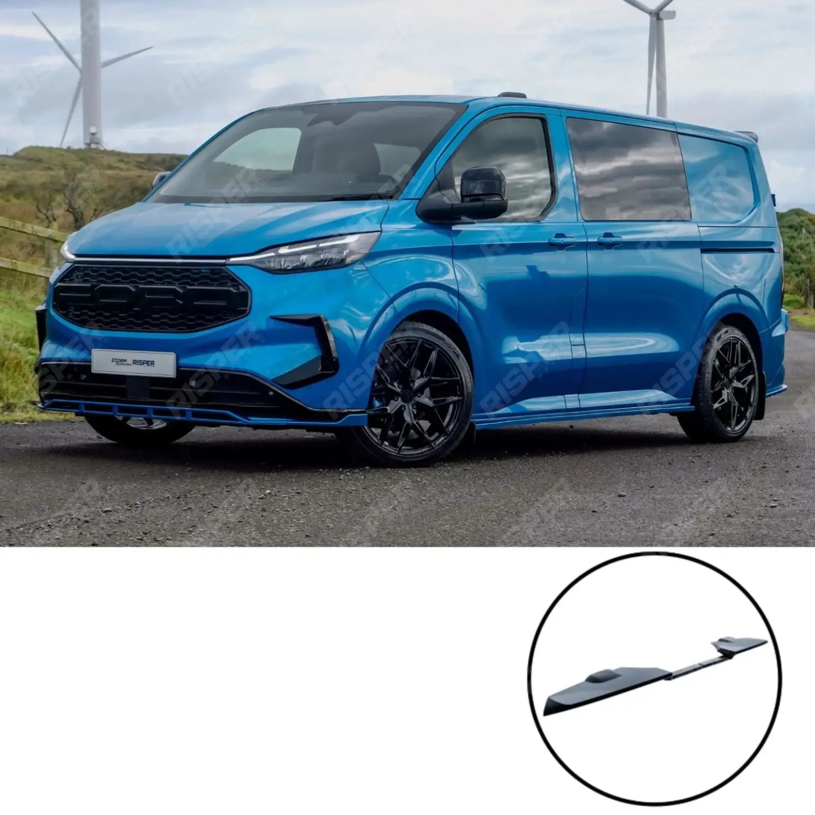 Ford Transit Custom 2024 On LWB Full Aero Kit V2 Colour Coded Aero Kit