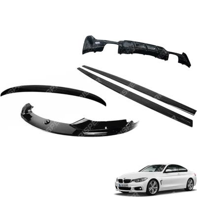 Full Aero Kit V3 00___00 Gloss Black For BMW 4 Series F36 M Sport - Aero Kit