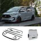 Ford Transit Custom MK2 2024 on TAILGATE SWB Full Low Line Aero Kit In Gloss Black - Aero Kit
