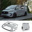 Ford Transit Custom MK2 2024 on TAILGATE SWB Full Low Line Aero Kit In Gloss Black - Aero Kit