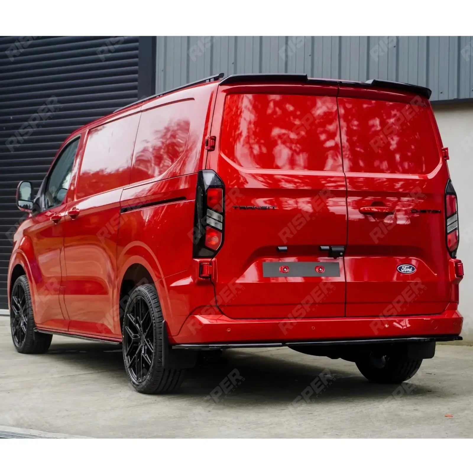 Ford Transit Custom MK2 2024 on PHEV Full Low Line Aero Kit In Gloss Black