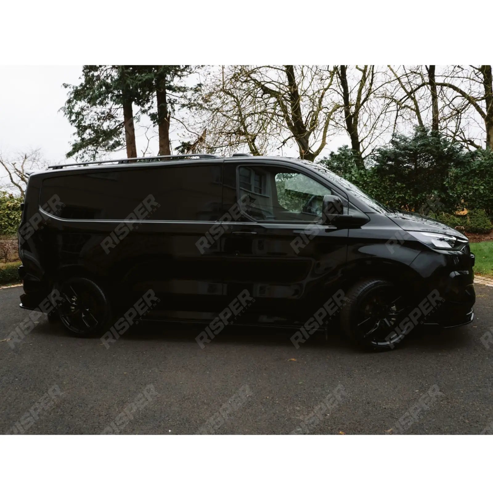 Ford Transit Custom MK2 2024 on PHEV Full Low Line Aero Kit In Gloss Black - Aero Kit