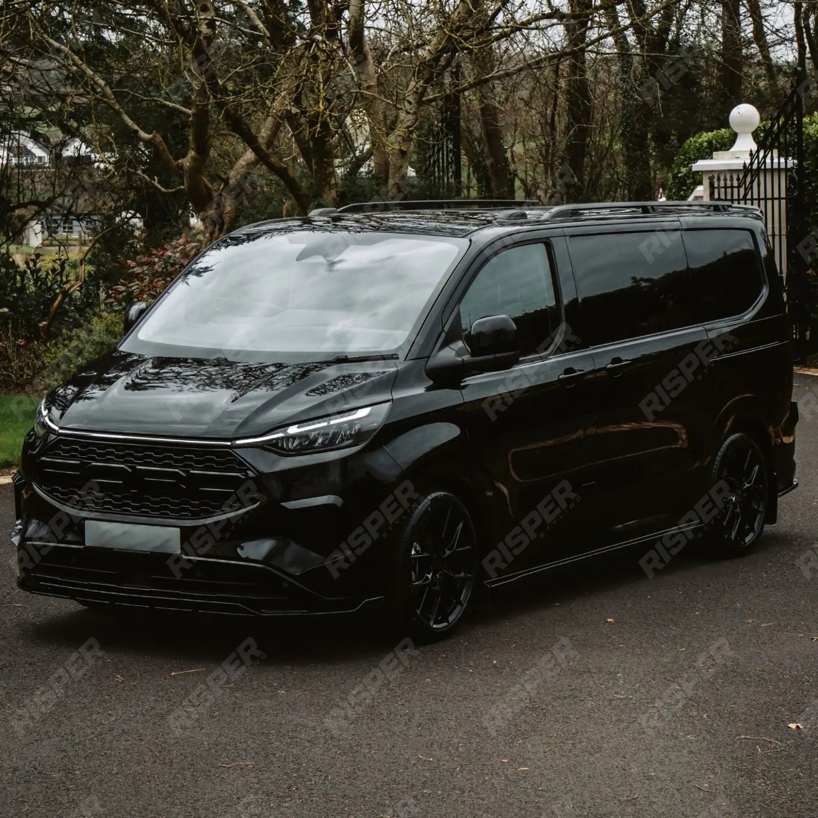 Ford Transit Custom MK2 2024 on PHEV Full Low Line Aero Kit In Gloss Black - Aero Kit