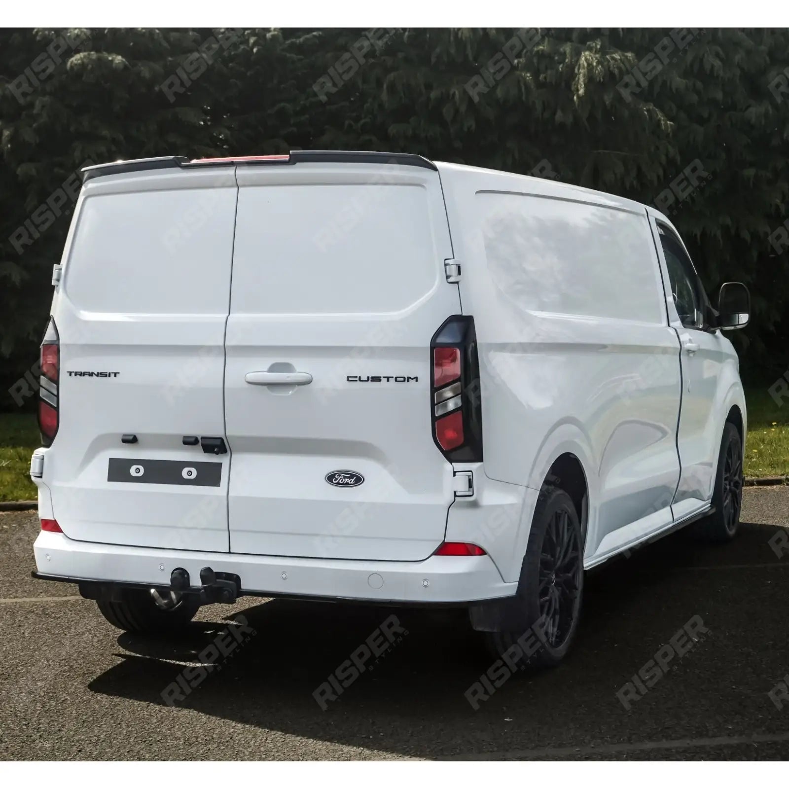 Ford Transit Custom MK2 2024 on LWB Full Low Line Aero Kit V1 In Gloss Black Aero Kit