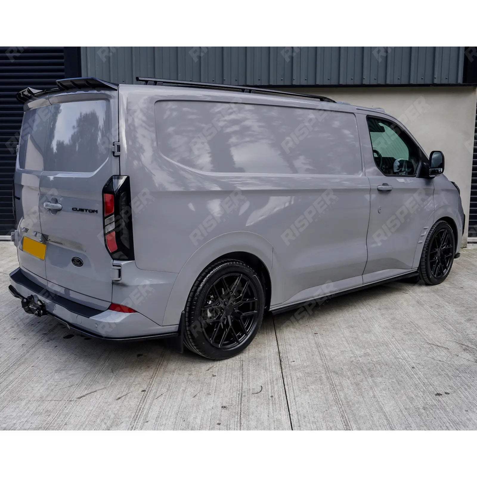 Ford Transit Custom MK2 2024 on Full Low Line Aero Kit In Gloss Black