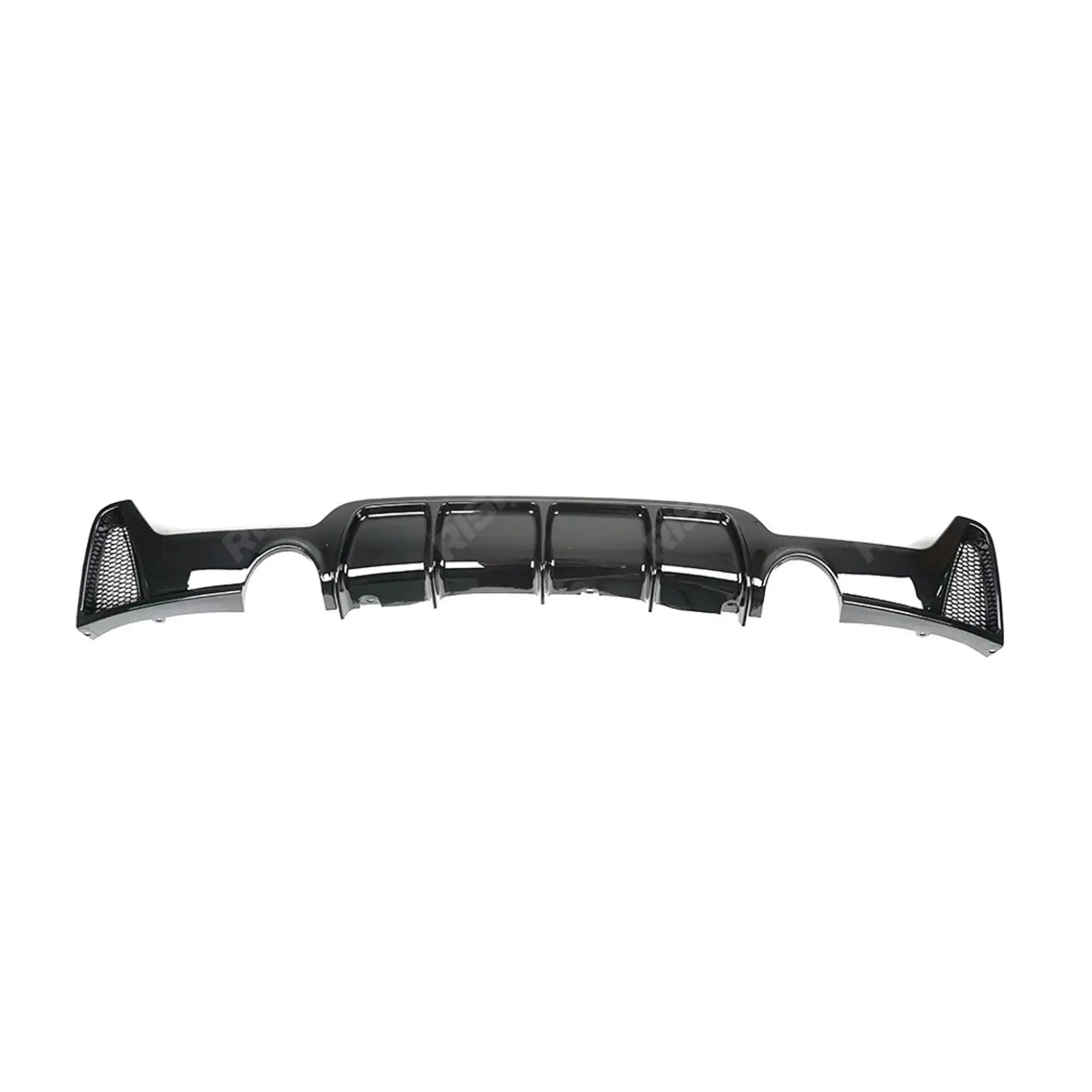 Gloss Black Dual Exit Rear Diffuser For BMW 4 Series M Sport F32 F36 - Secondary image
