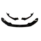 BMW 1 Series F20 M Sport LCI Facelift 2015 - 2019 Gloss Black Front Splitter Lip