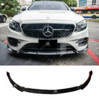 Mercedes E - Class 'E63S AMG Brabus' W213 2016 - 2020 Gloss Black Front Splitter Lip