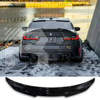 BMW 3 Series G20 M3 G80 2018+ Gloss Black PSM Style Ducktail Spoiler