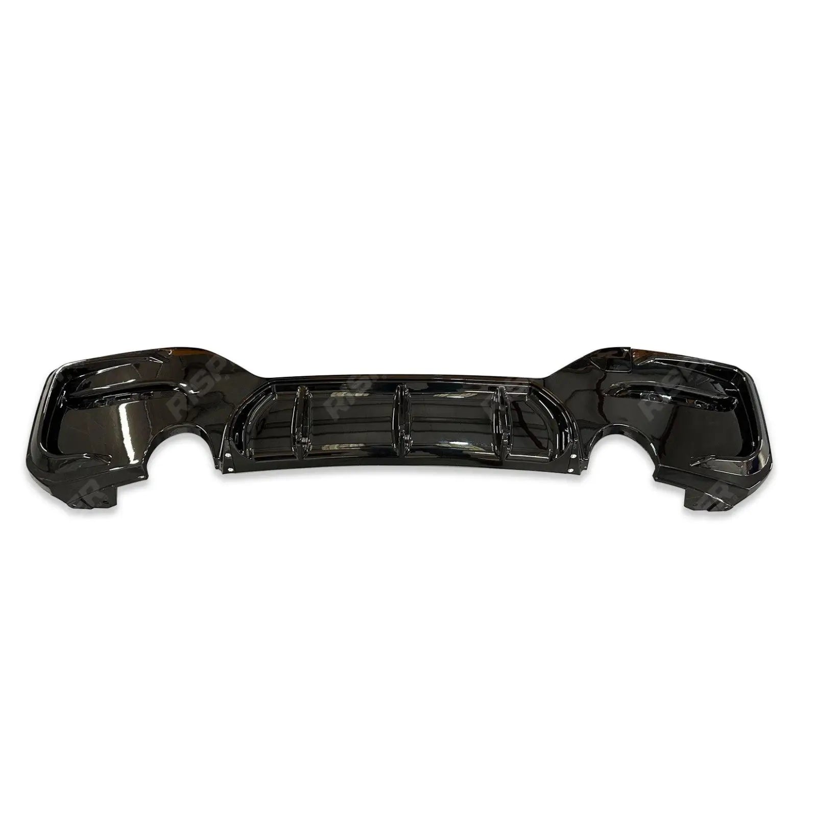 BMW 1 Series F20 LCI Facelift M Sport 2015 - 2019 Gloss Black Rear Diffuser Valance
