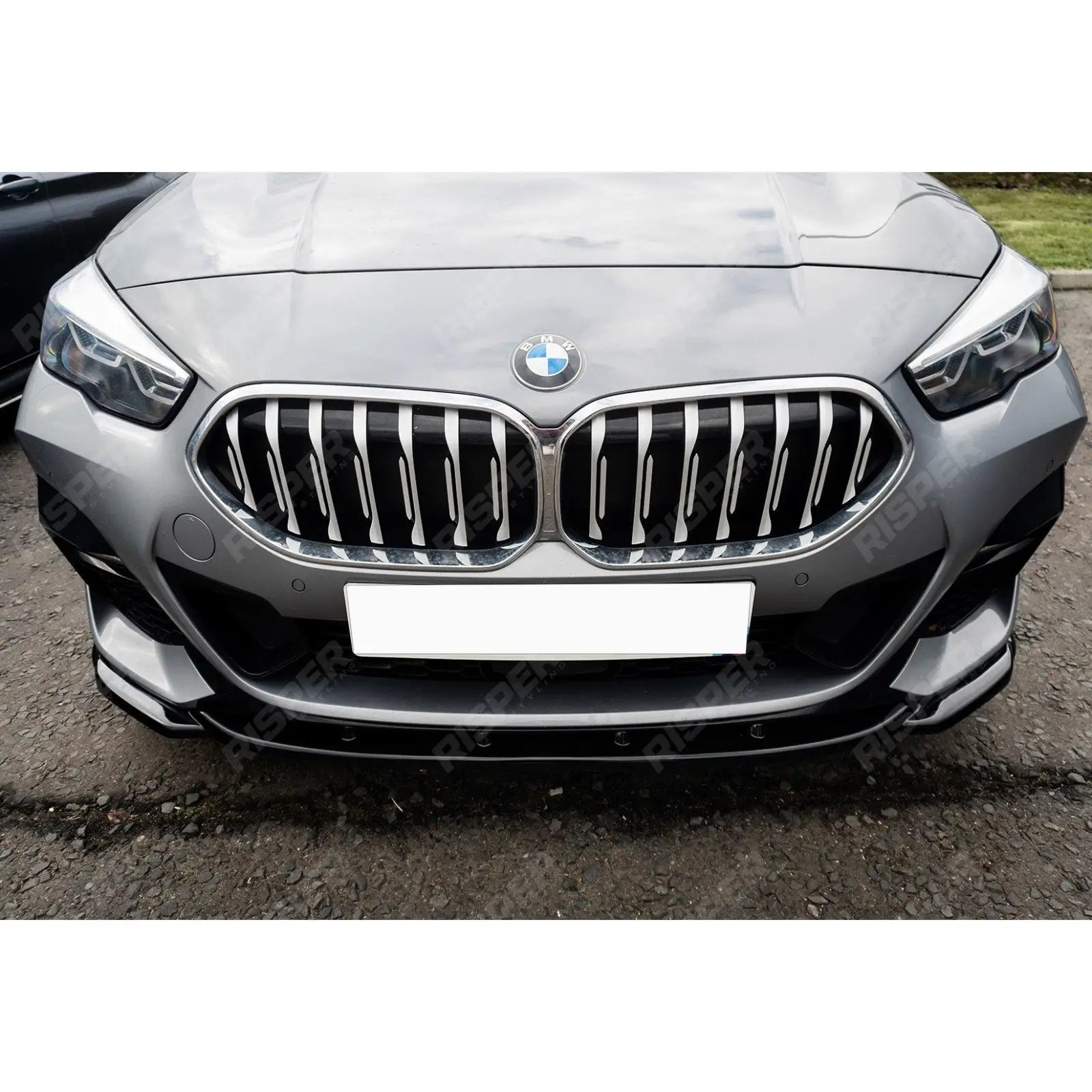 BMW 2 Series F44 Gran Coupe M Sport M235i 2019+ Gloss Black Risper Front Splitter